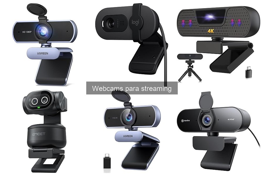 Mejores marcas de webcams para streaming en 2023