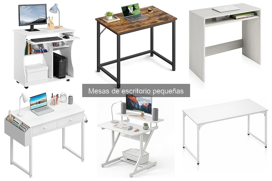 Mejores materiales para mesas de escritorio pequeñas