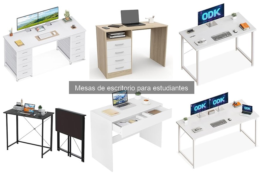 Mejores mesas de escritorio para estudiantes en 2023