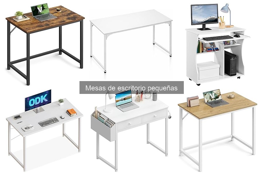 Mejores mesas de escritorio pequeñas para aprovechar espacios