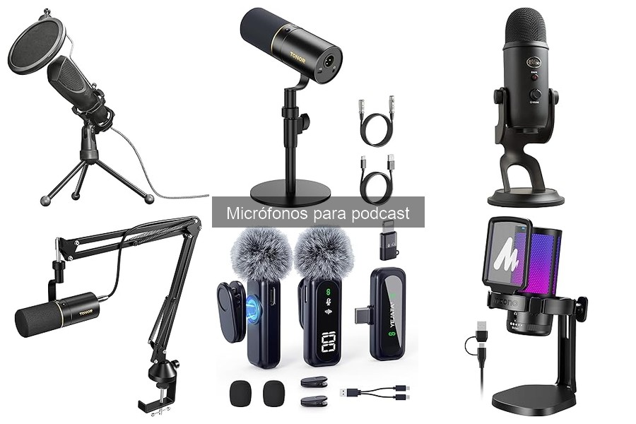 ** Mejores micrófonos para principiantes en podcasting