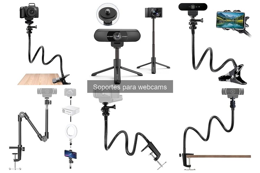 Mejores ofertas para soportes de webcams y dónde comprarlos