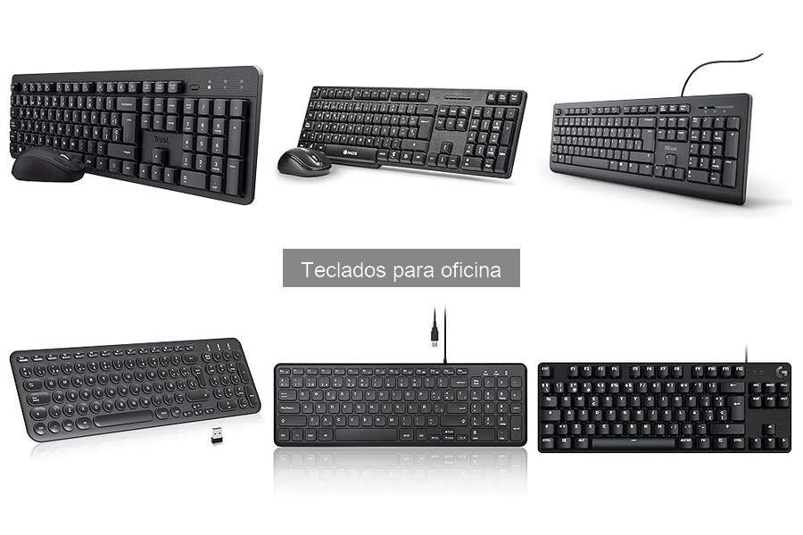 Mejores ofertas y descuentos en teclados para oficina
