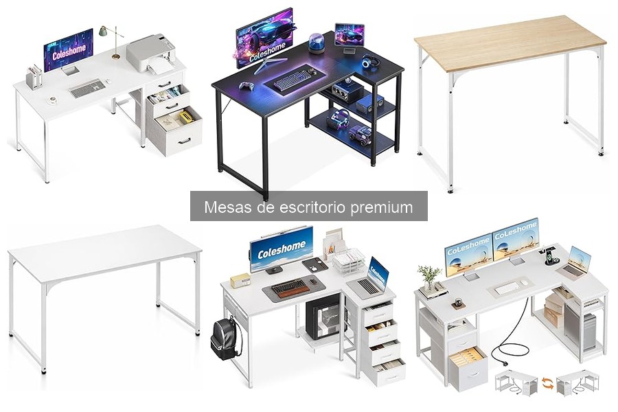 Mejores Ofertas y Precios en Mesas de Escritorio Premium