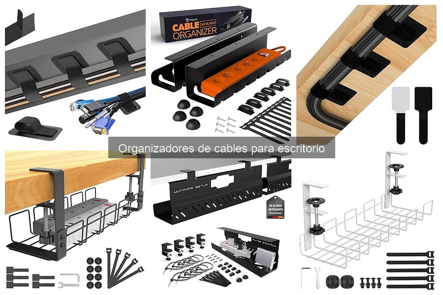 Mejores organizadores de cables para oficinas pequeñas