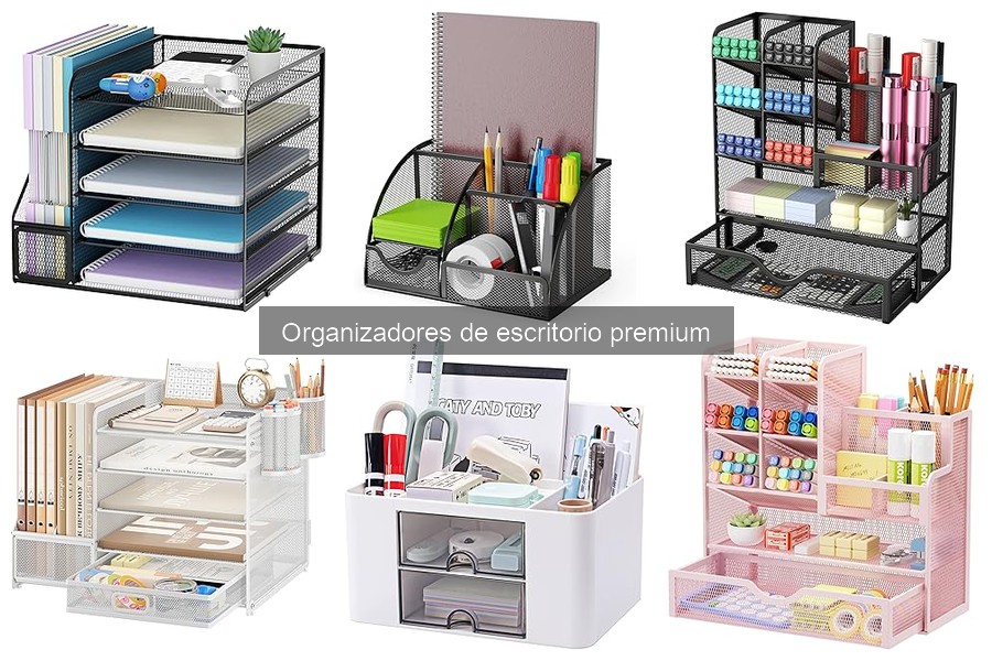 Mejores organizadores de escritorio premium para profesionales