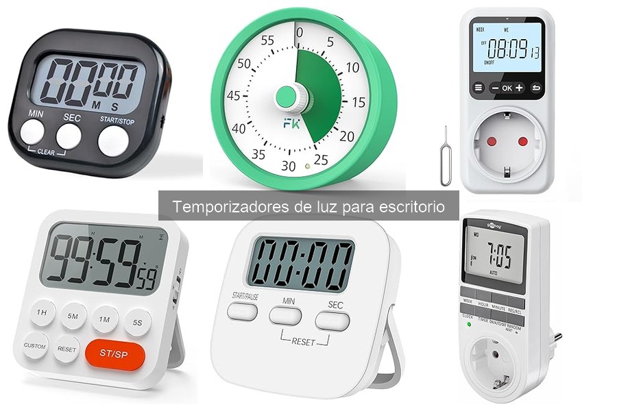 Mejores precios y dónde comprar temporizadores de luz para escritorio