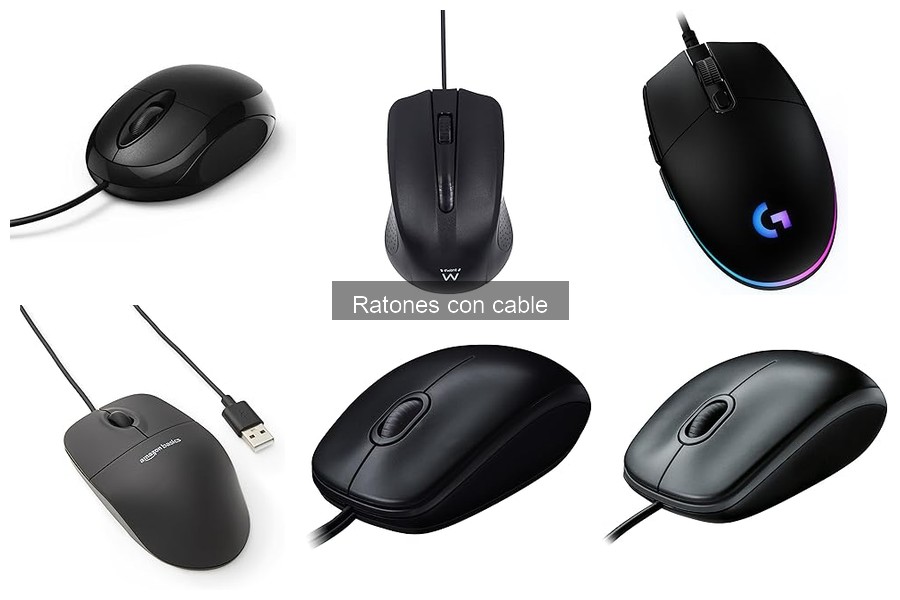 Mejores ratones con cable para gamers en 2023