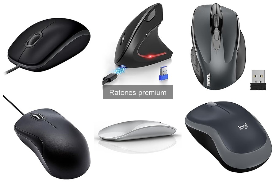 Mejores ratones premium para oficina: ergonomía y funcionalidad