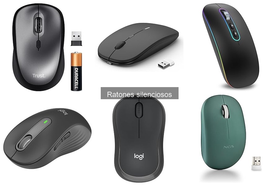 Mejores ratones silenciosos para trabajar desde casa