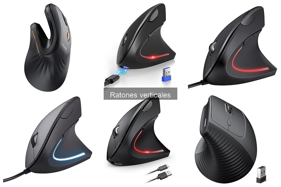 Mejores ratones verticales para oficina en casa comparativa