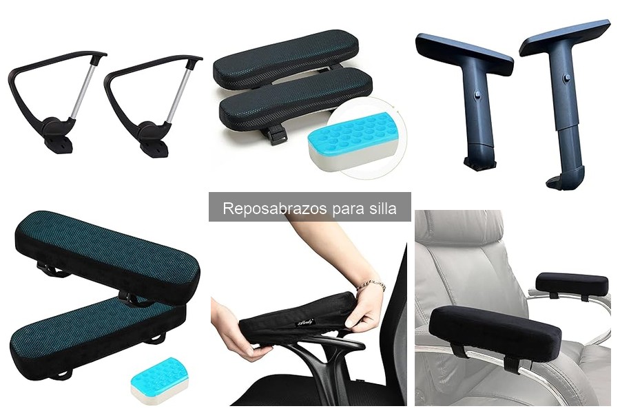 Mejores reposabrazos para sillas de oficina en 2023