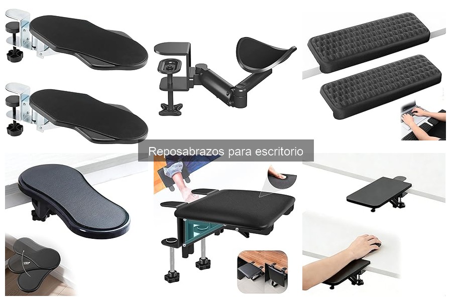 Mejores reposabrazos para trabajo de oficina: comparativa 2023