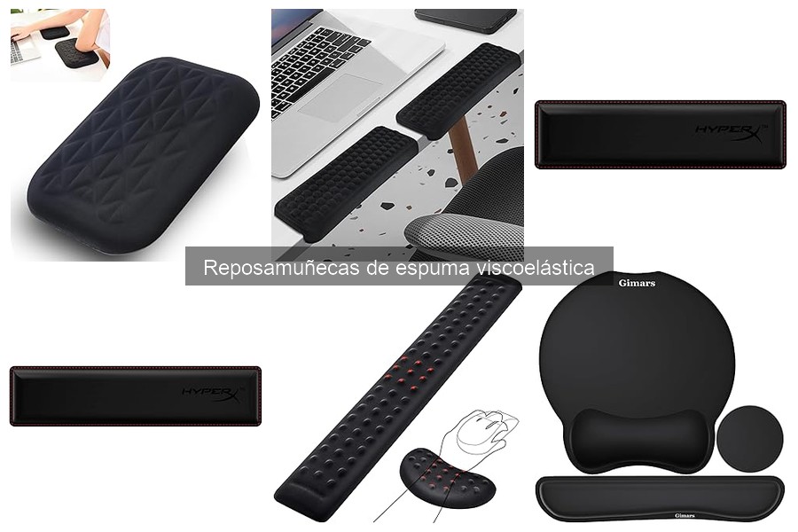Mejores reposamuñecas de espuma viscoelástica para teletrabajadores