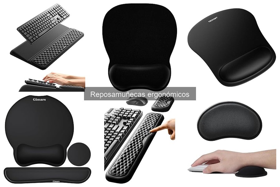 Mejores reposamuñecas ergonómicos para oficina en casa