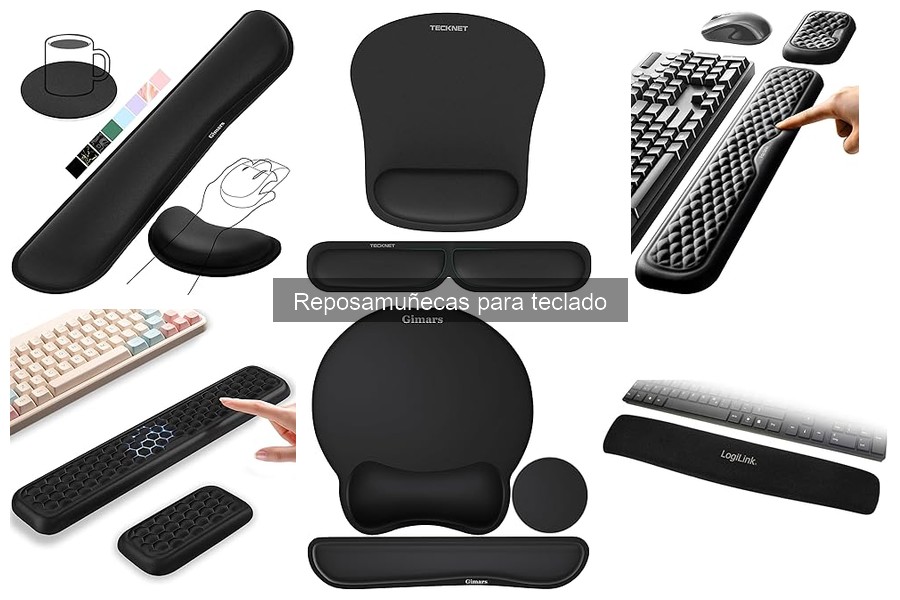 Mejores reposamuñecas para teletrabajadores en casa