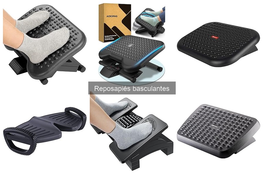 Mejores reposapiés basculantes para aliviar el dolor de espalda