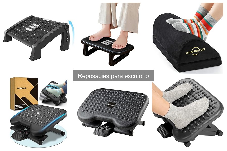 Mejores reposapiés para trabajar desde casa en 2023