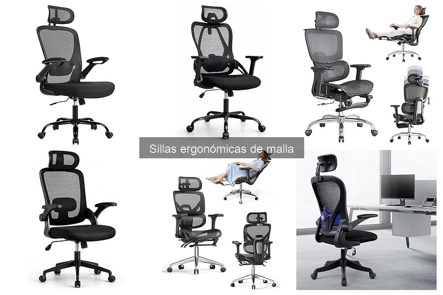 Mejores sillas ergonómicas de malla para teletrabajadores