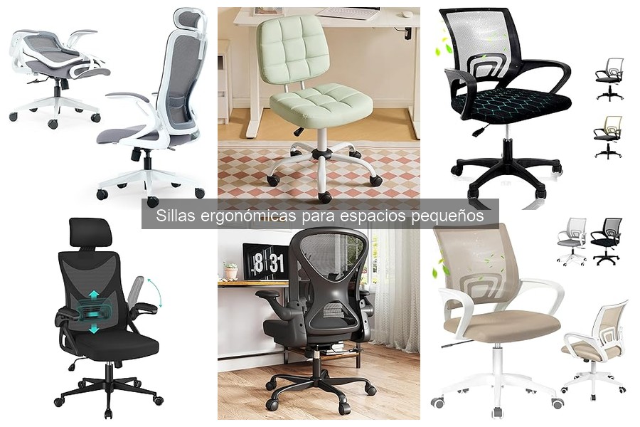 Mejores sillas ergonómicas para oficinas pequeñas: ¡Comparativa!