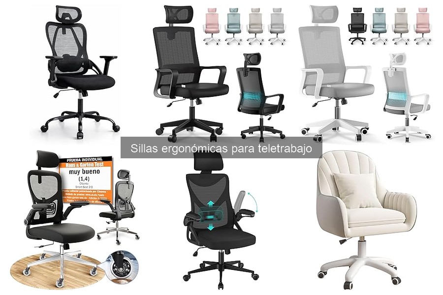 Mejores sillas ergonómicas para teletrabajo en 2023