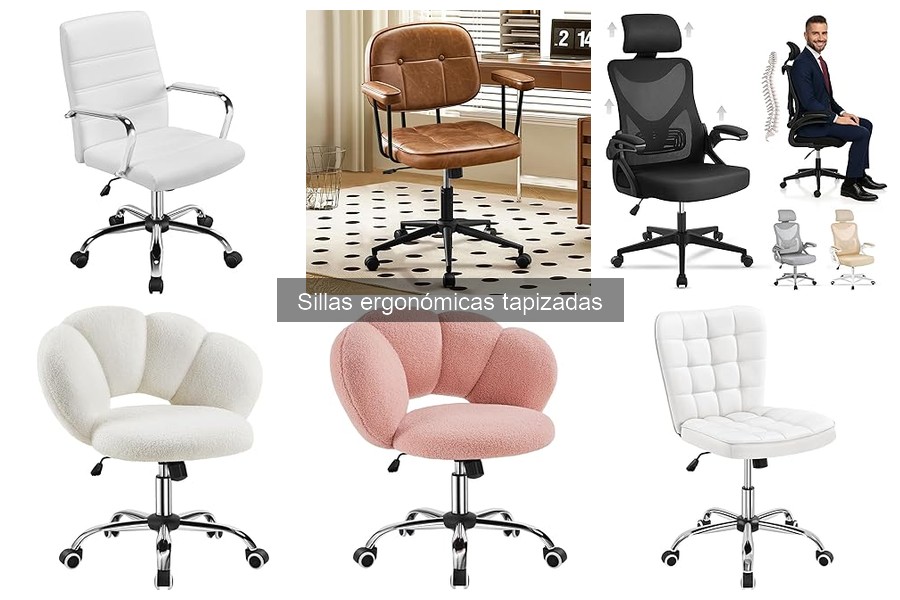 Mejores sillas ergonómicas tapizadas para teletrabajo