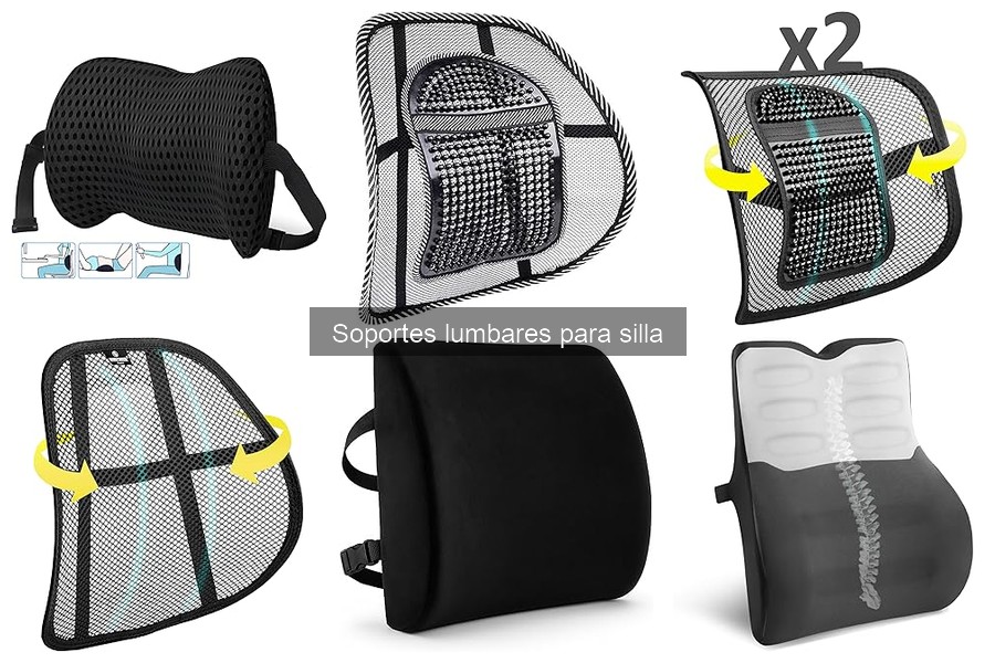 Mejores Soportes Lumbares para Trabajar Desde Casa