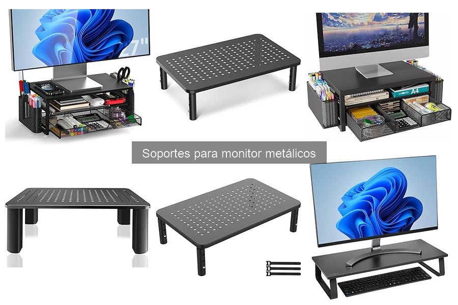 Mejores Soportes Metálicos para Monitor y Ergonomía