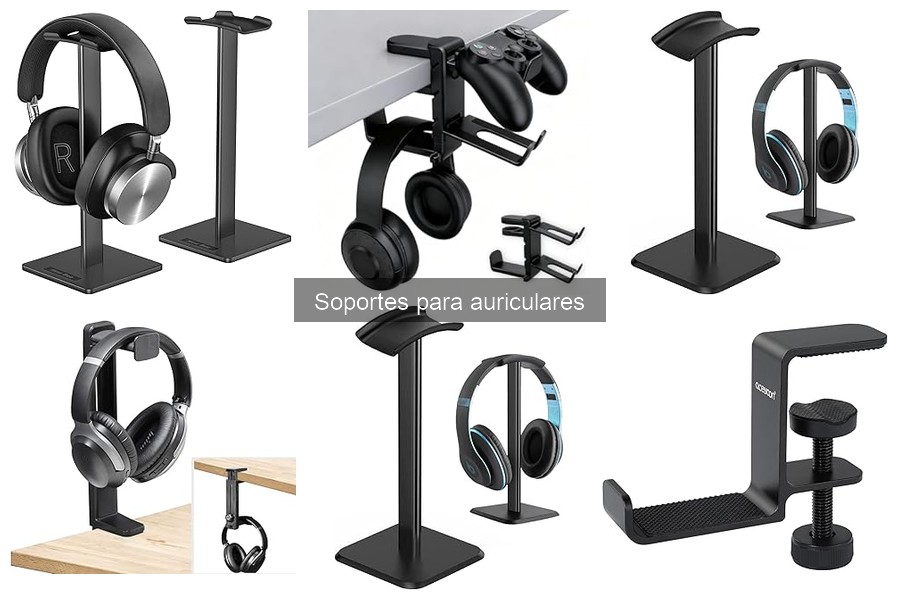Mejores soportes para auriculares gamers en 2023