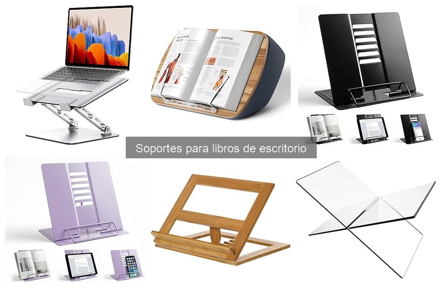 ** Mejores soportes para libros de escritorio para estudiantes