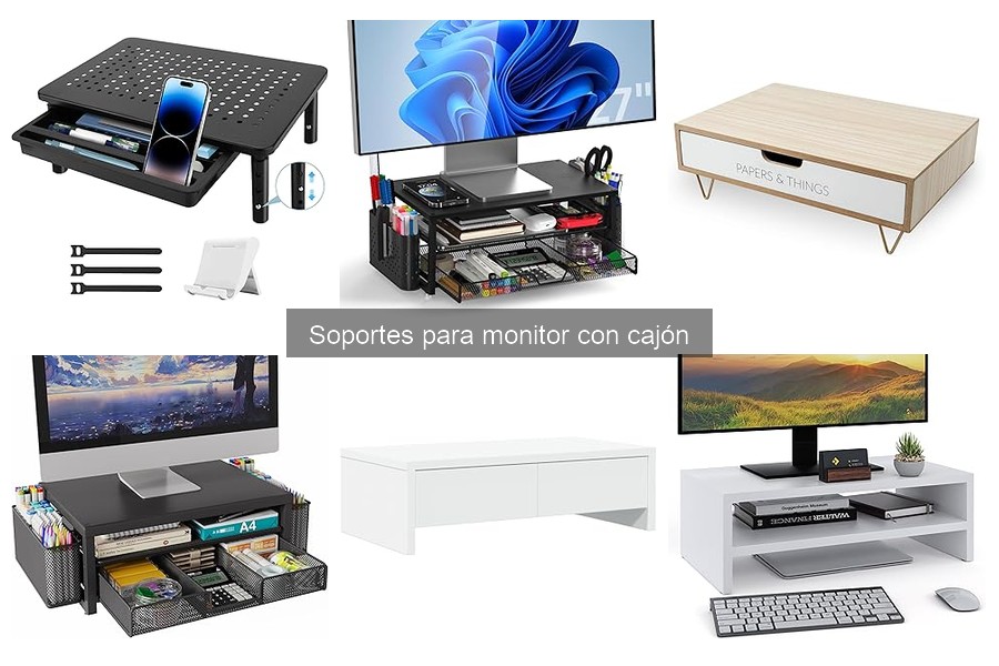 Mejores soportes para monitor con cajón de 2023