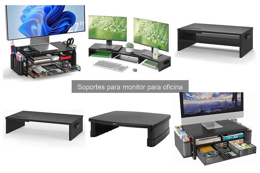 Mejores soportes para monitor en 2023: comparativa y recomendaciones