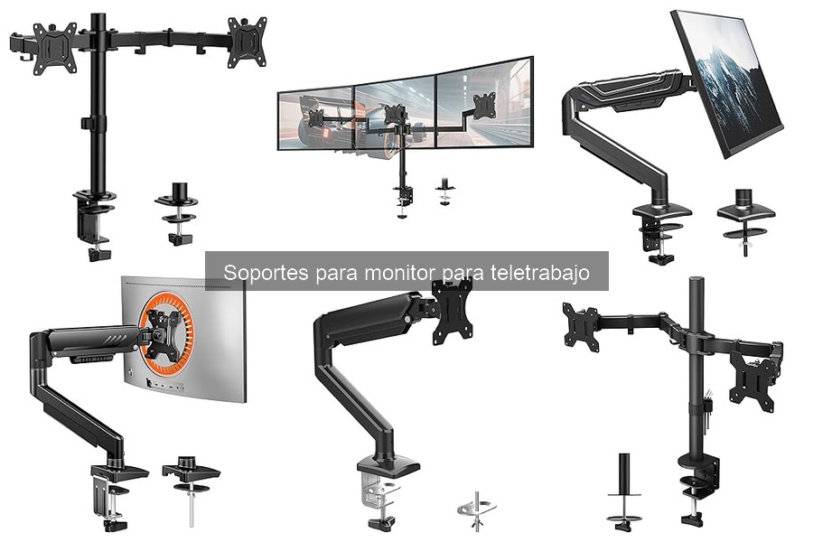 Mejores soportes para monitor en teletrabajo 2023