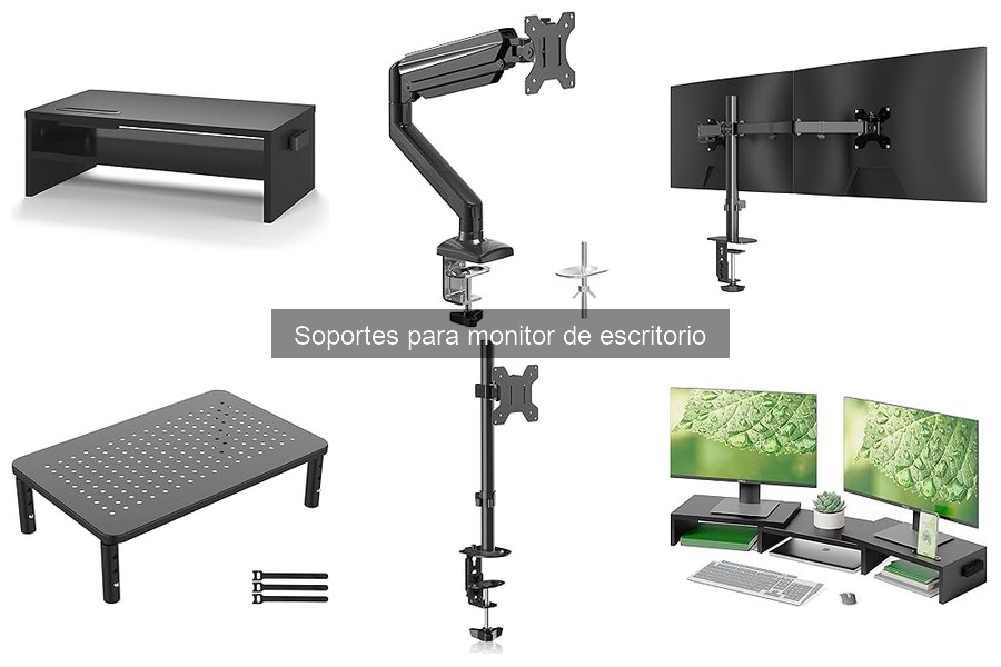 Mejores soportes para monitores de escritorio en 2023