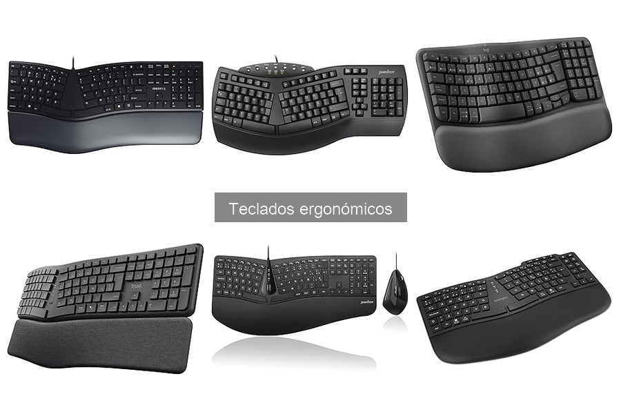 Mejores teclados ergonómicos para trabajar desde casa