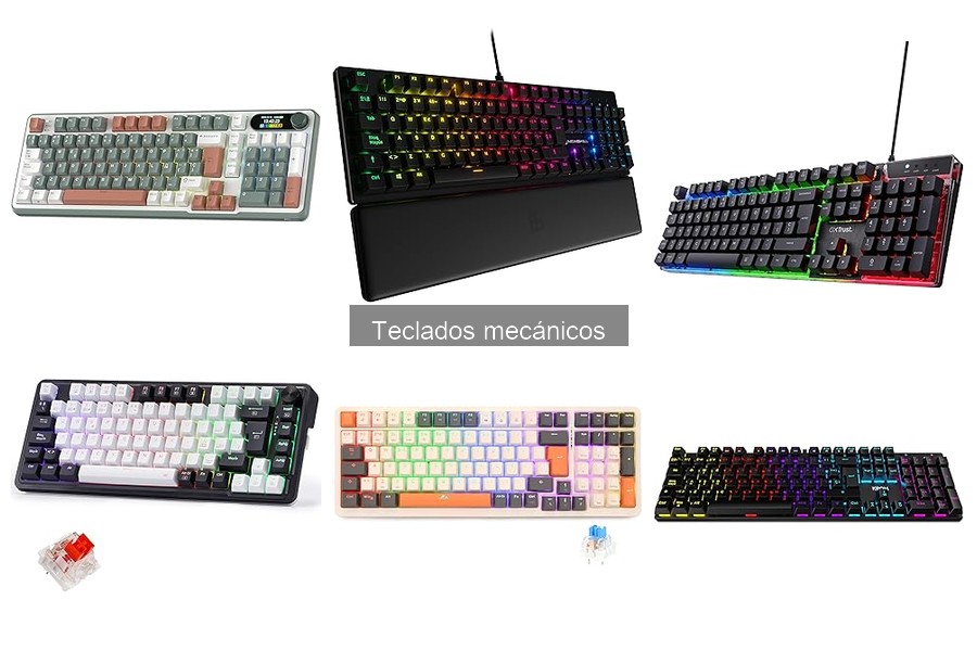 Mejores teclados mecánicos para oficina: comparamos 3 modelos