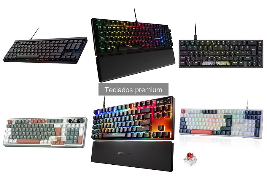 Mejores teclados premium para gamers: comparación y análisis