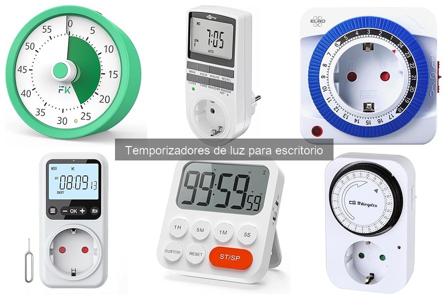 Mejores temporizadores de luz para trabajar desde casa