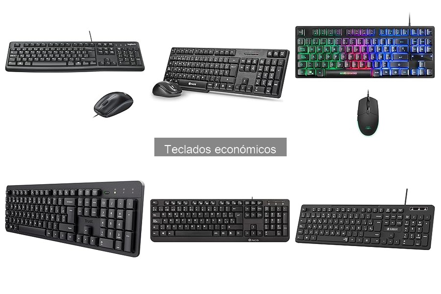 Mejores tiendas online para comprar teclados económicos