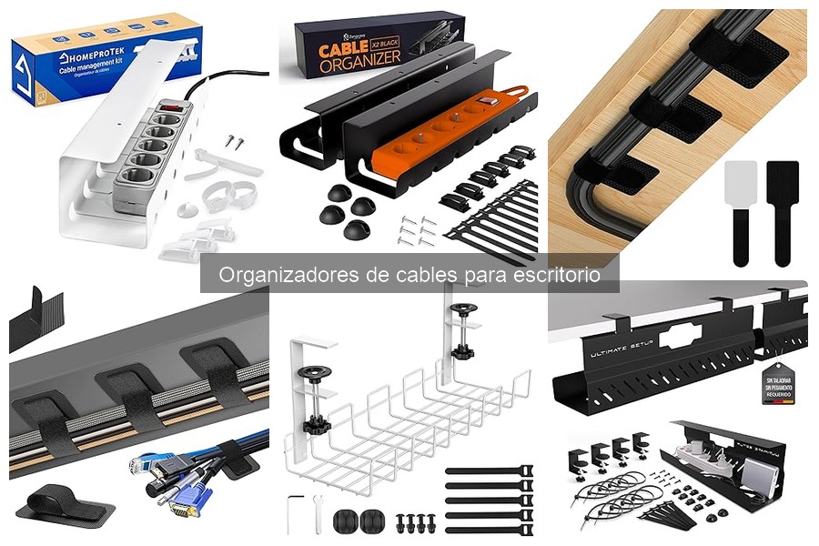 Mejores tiendas para comprar organizadores de cables en oferta
