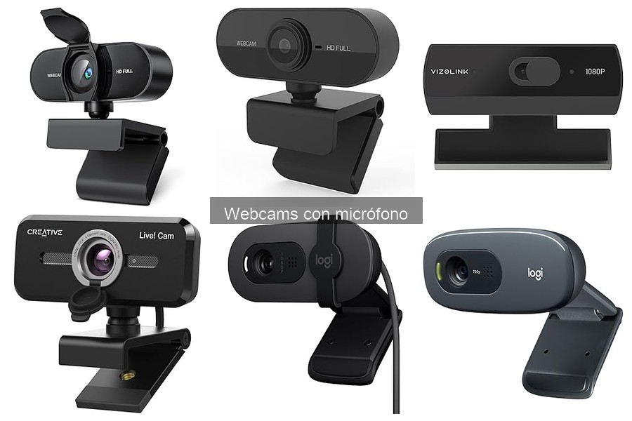 Mejores webcams con micrófono para videoconferencias en 2023