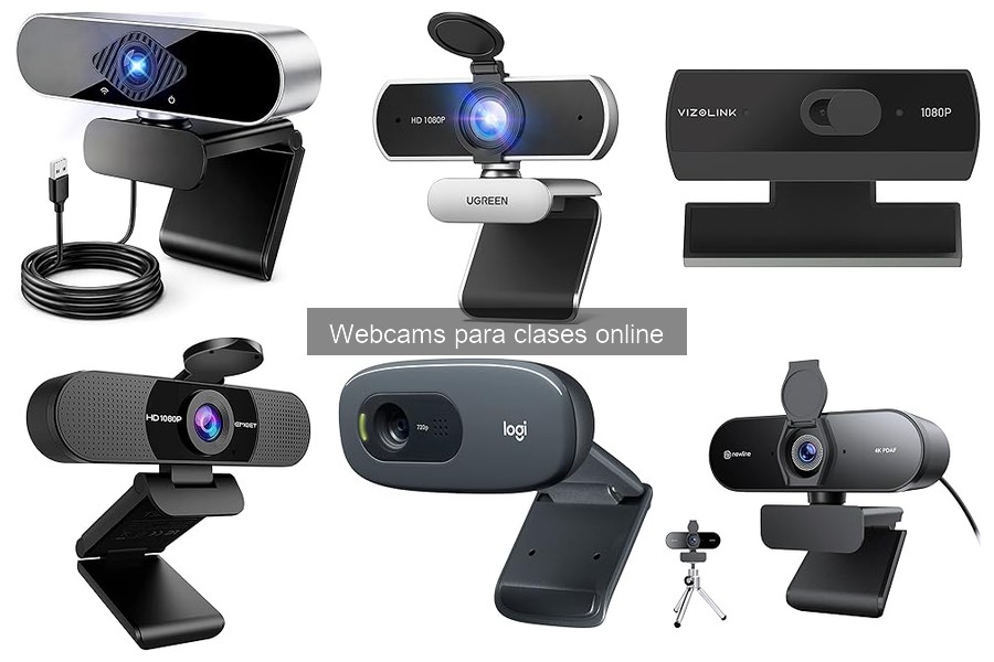 Mejores webcams para clases online: comparativa 2023