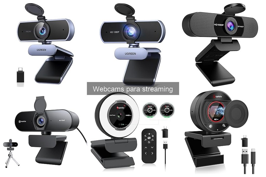 Mejores webcams para streaming en 2023: comparativa y características