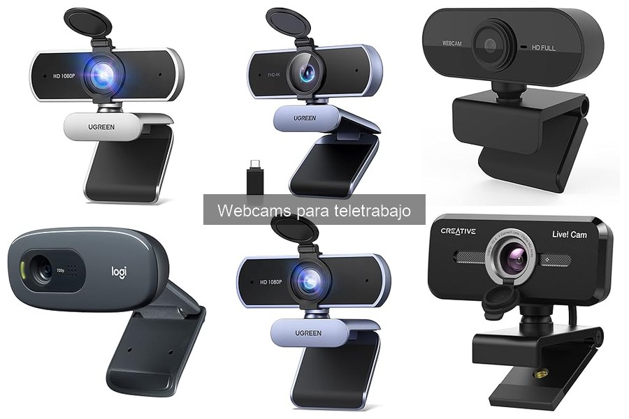 Mejores webcams para trabajar desde casa: comparativa 2023