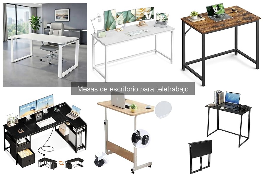 Mesa de escritorio para pequeños espacios: ¿qué considerar?