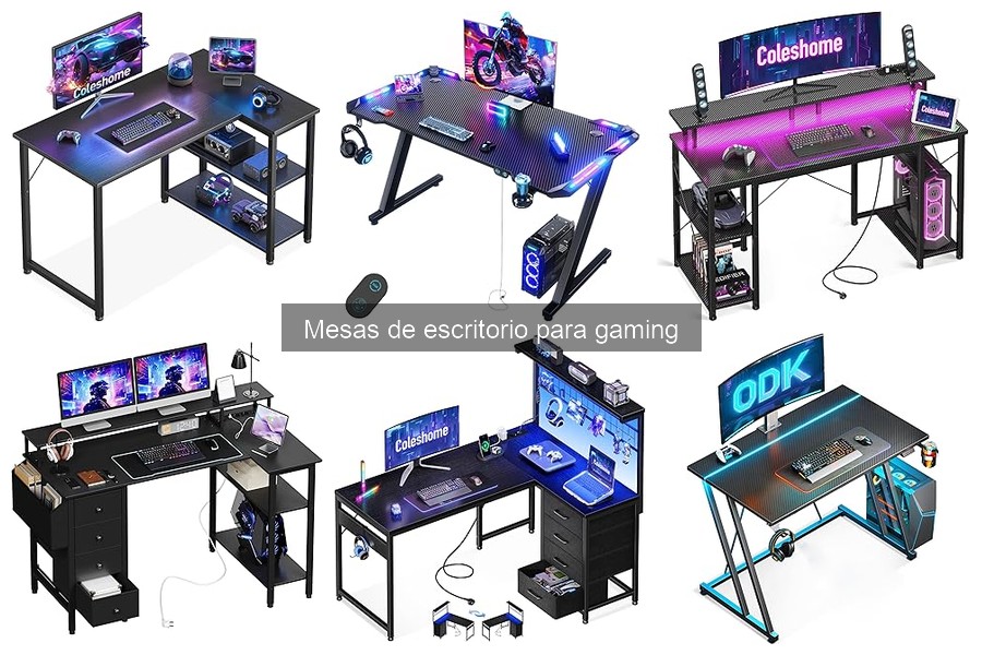 ¿Mesas de gaming son más cómodas que las convencionales?