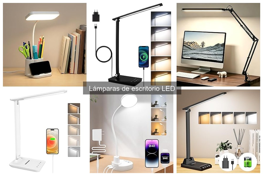 Ofertas y descuentos en lámparas de escritorio LED