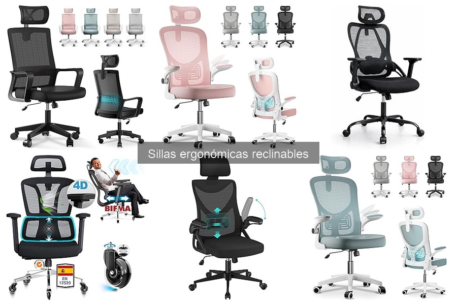 Ofertas y precios de sillas ergonómicas reclinables