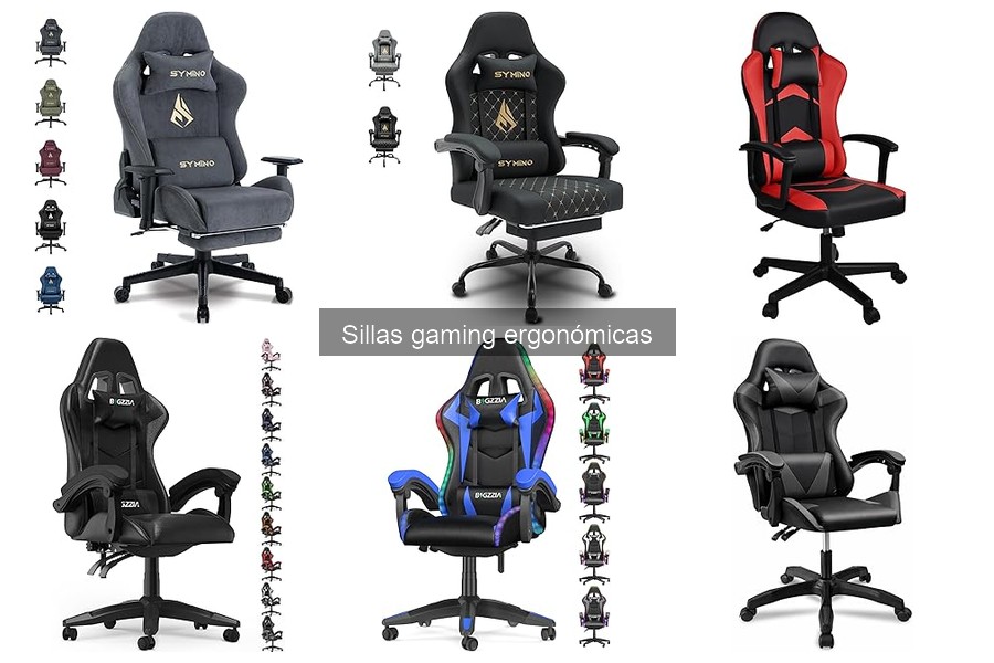 Ofertas y precios de sillas gaming ergonómicas en Amazon