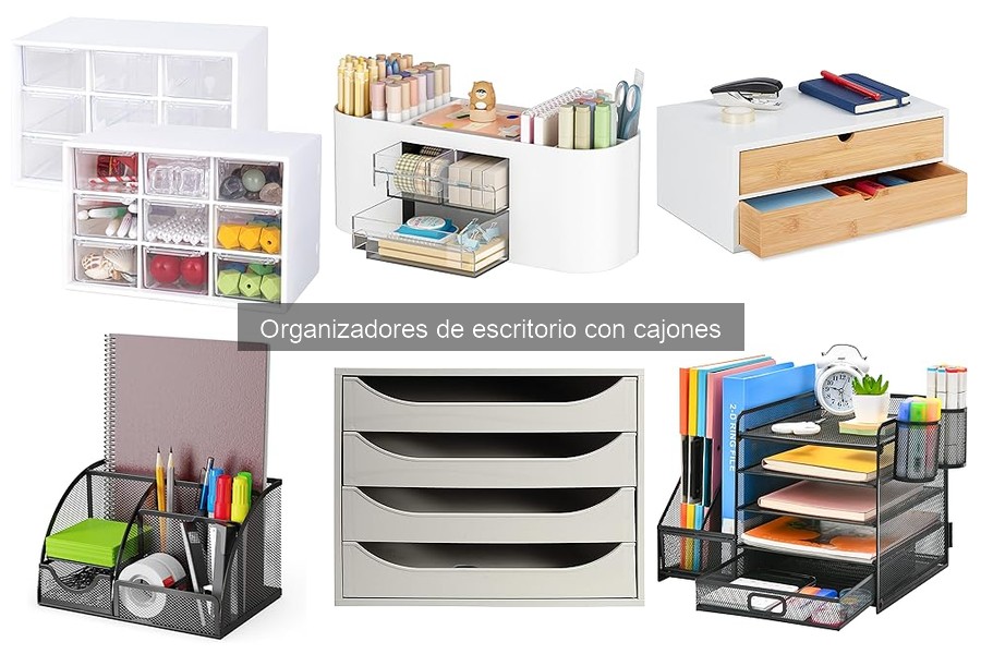 Opiniones de los mejores organizadores de escritorio con cajones